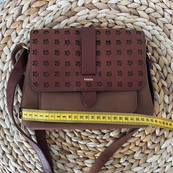 Brown Crossbody Leather Bag - Picture 5 of 6